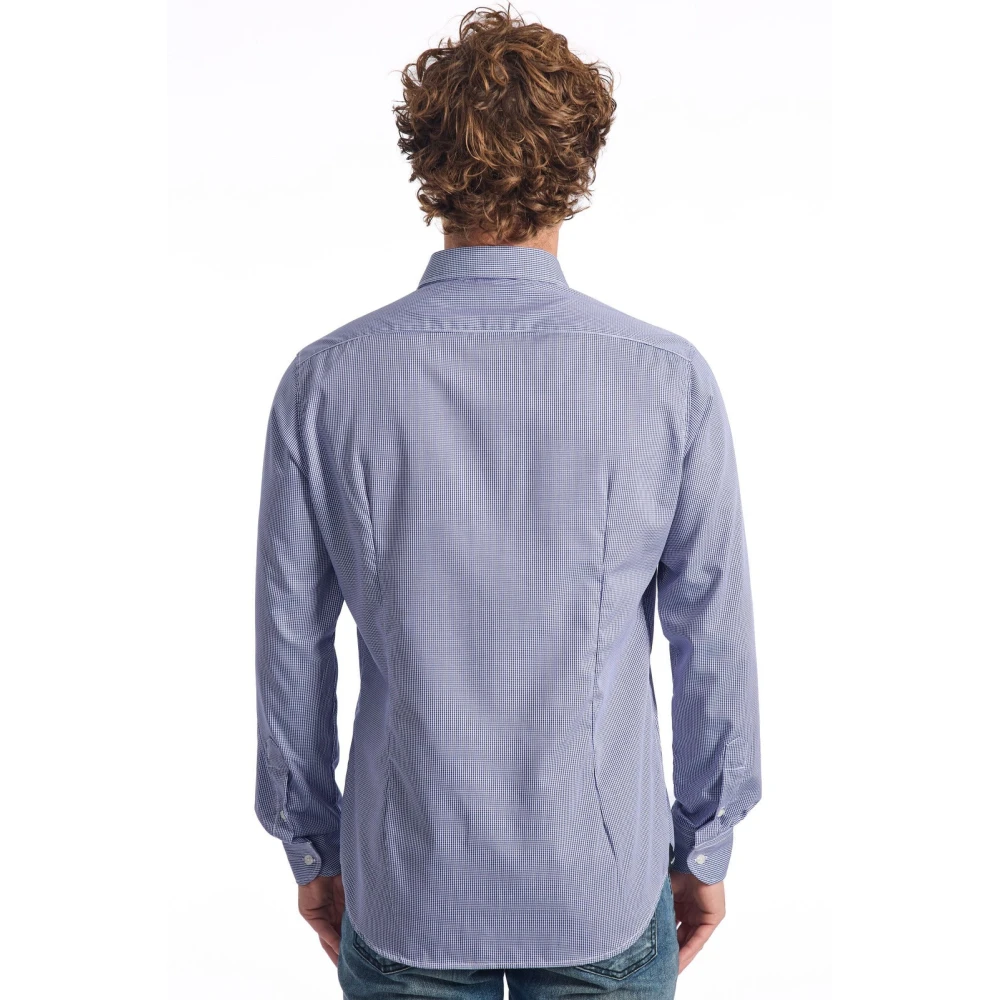Baldinini Kleding Overhemden Blue Heren