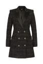 robe-blazer-avec-revers-en-satin