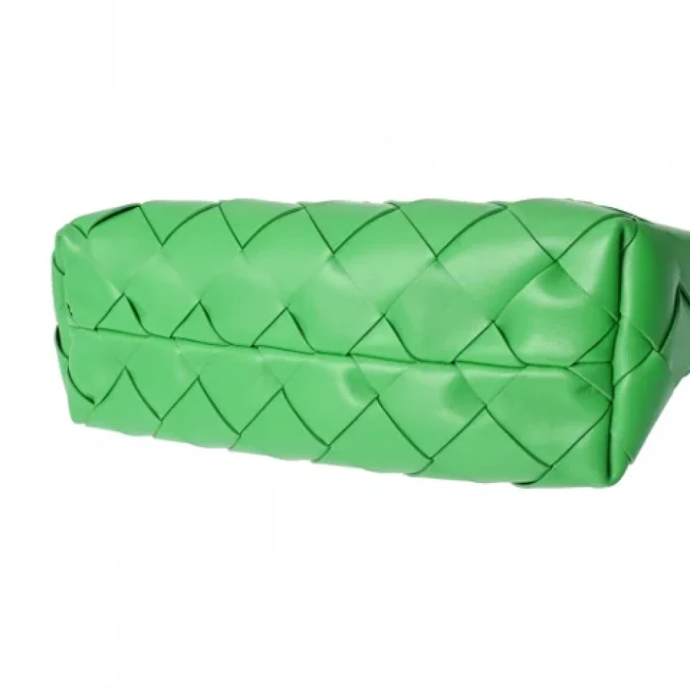 Bottega Veneta Vintage Pre-owned Leather totes Green Dames