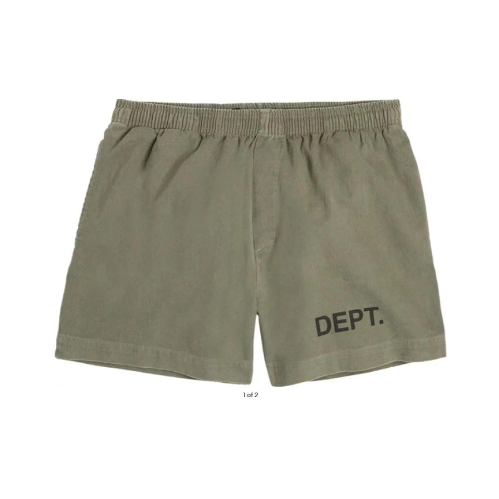 Gallery Dept. Groene Zuma Logo Shorts Green Heren