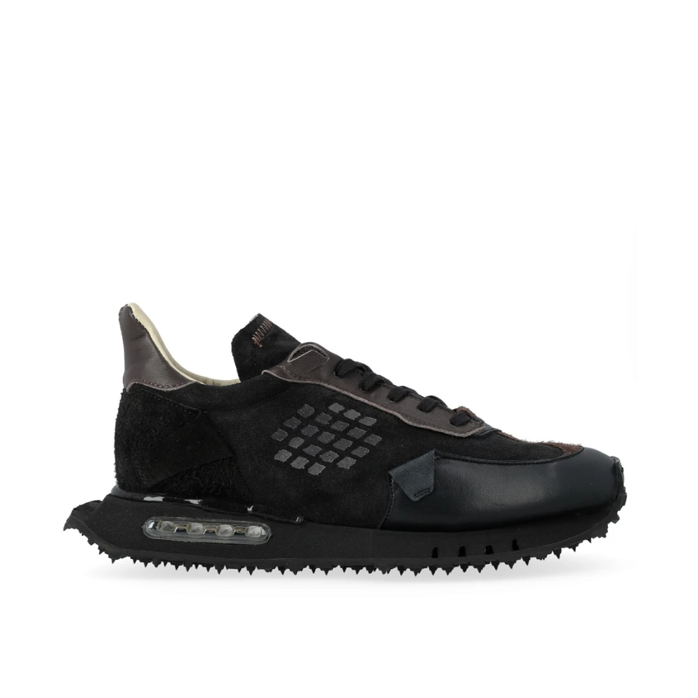 Be Positive Zwart Bruin Space Race Sneakers