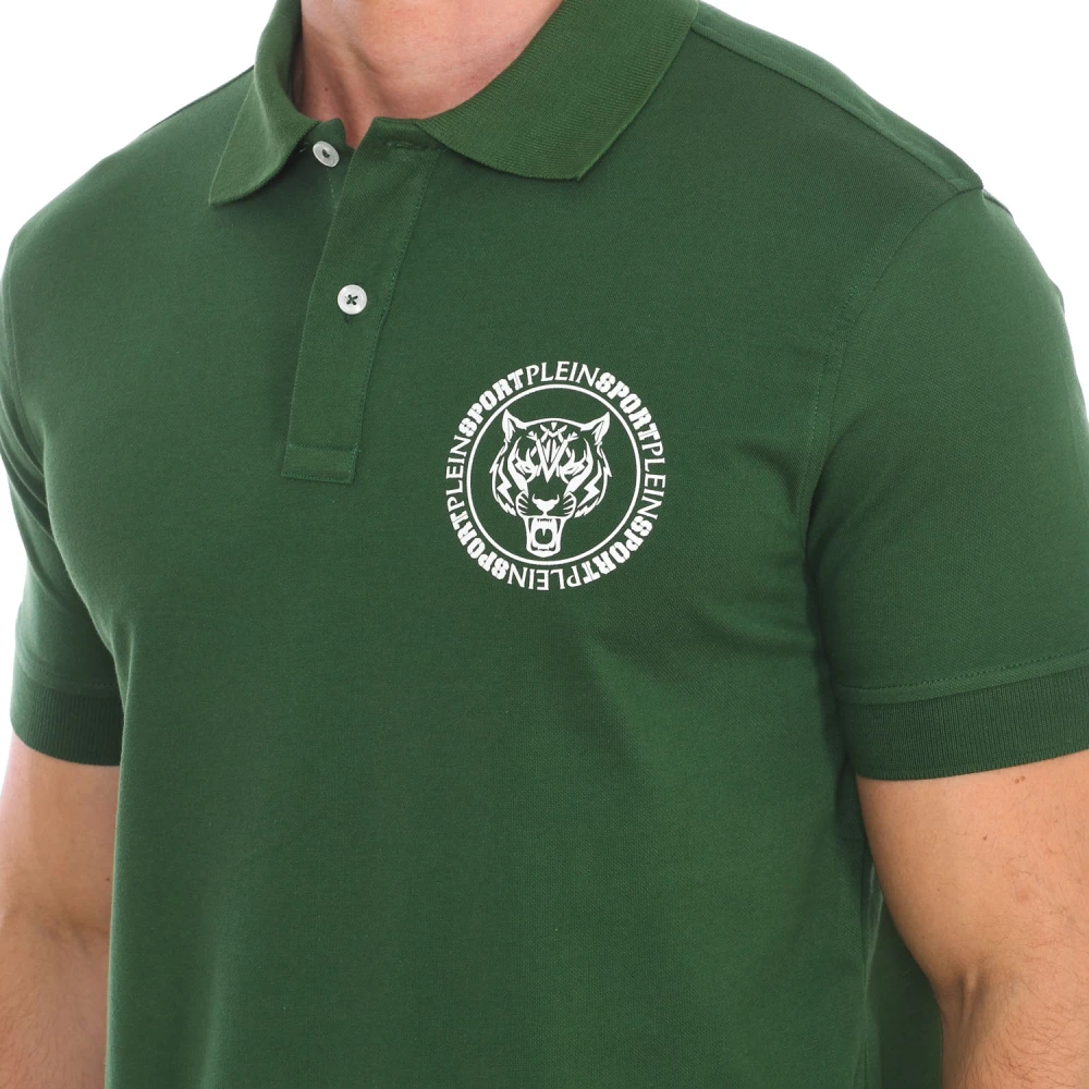 Plein Sport Polo met korte mouwen Green Heren