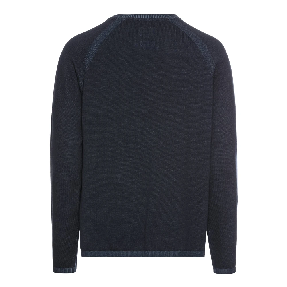 camel active Nachtblauwe Pullover Stijlvol Ontwerp Blue Heren