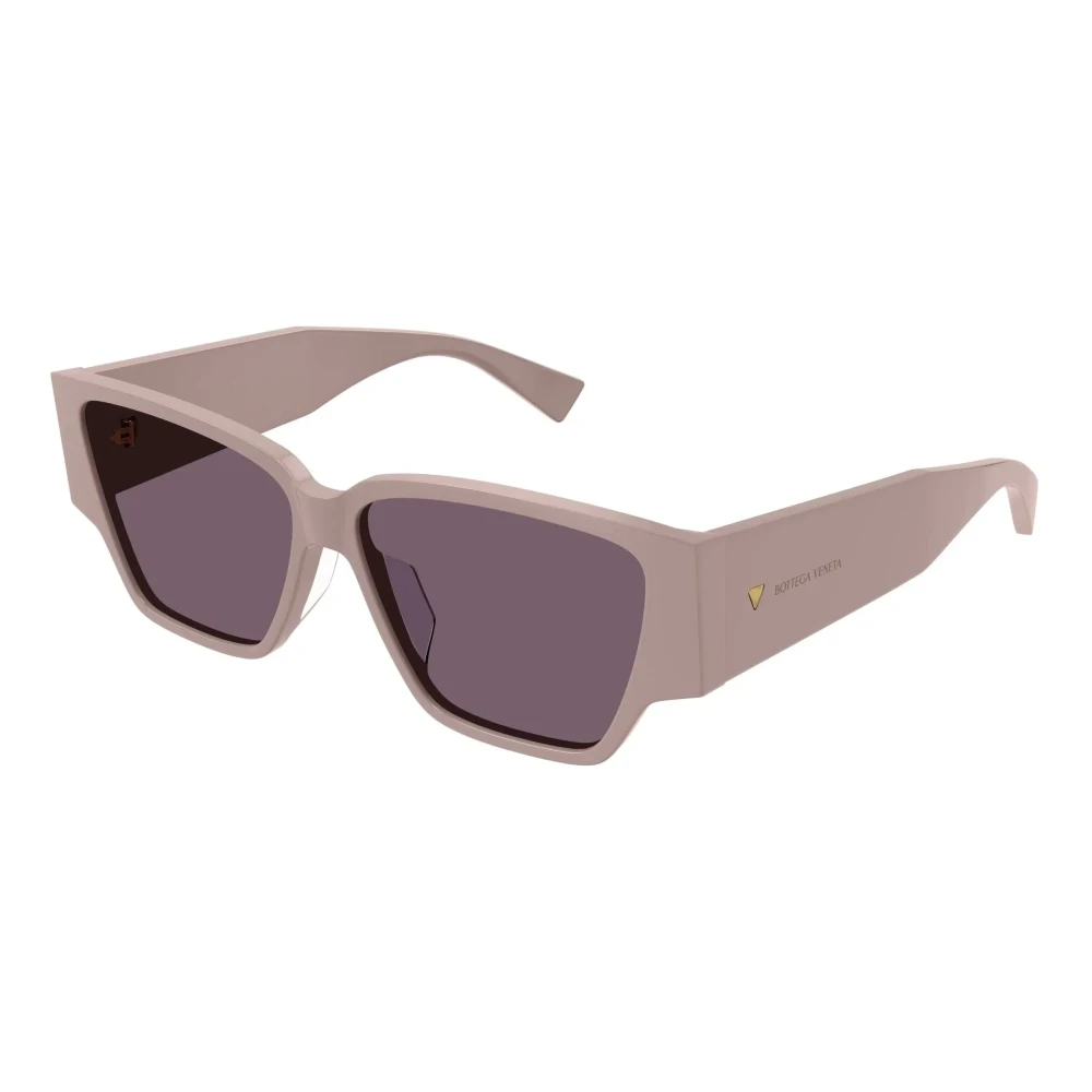 Bottega Veneta Women's Beige Sunglasses, 57 Mm, Square Sunglasses