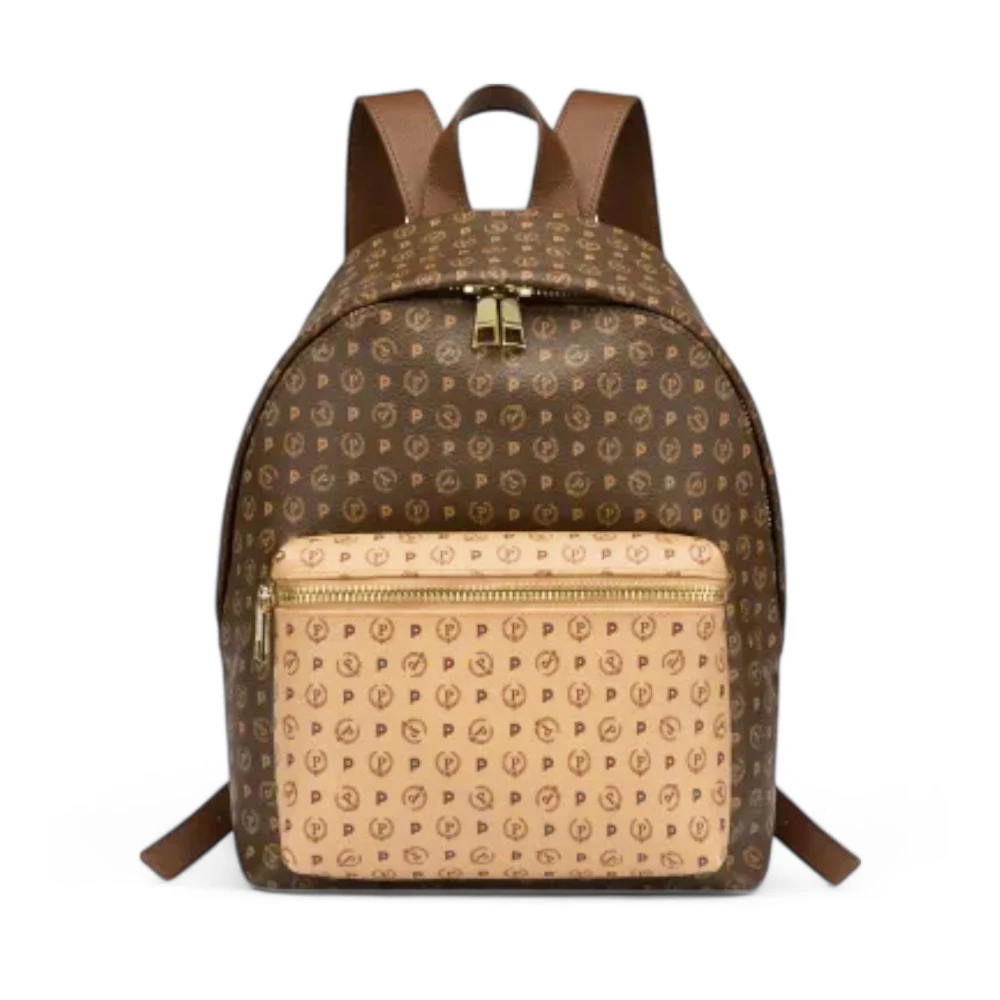 Pollini Donna Marrone - Heritage Backpack - Bags - One Size