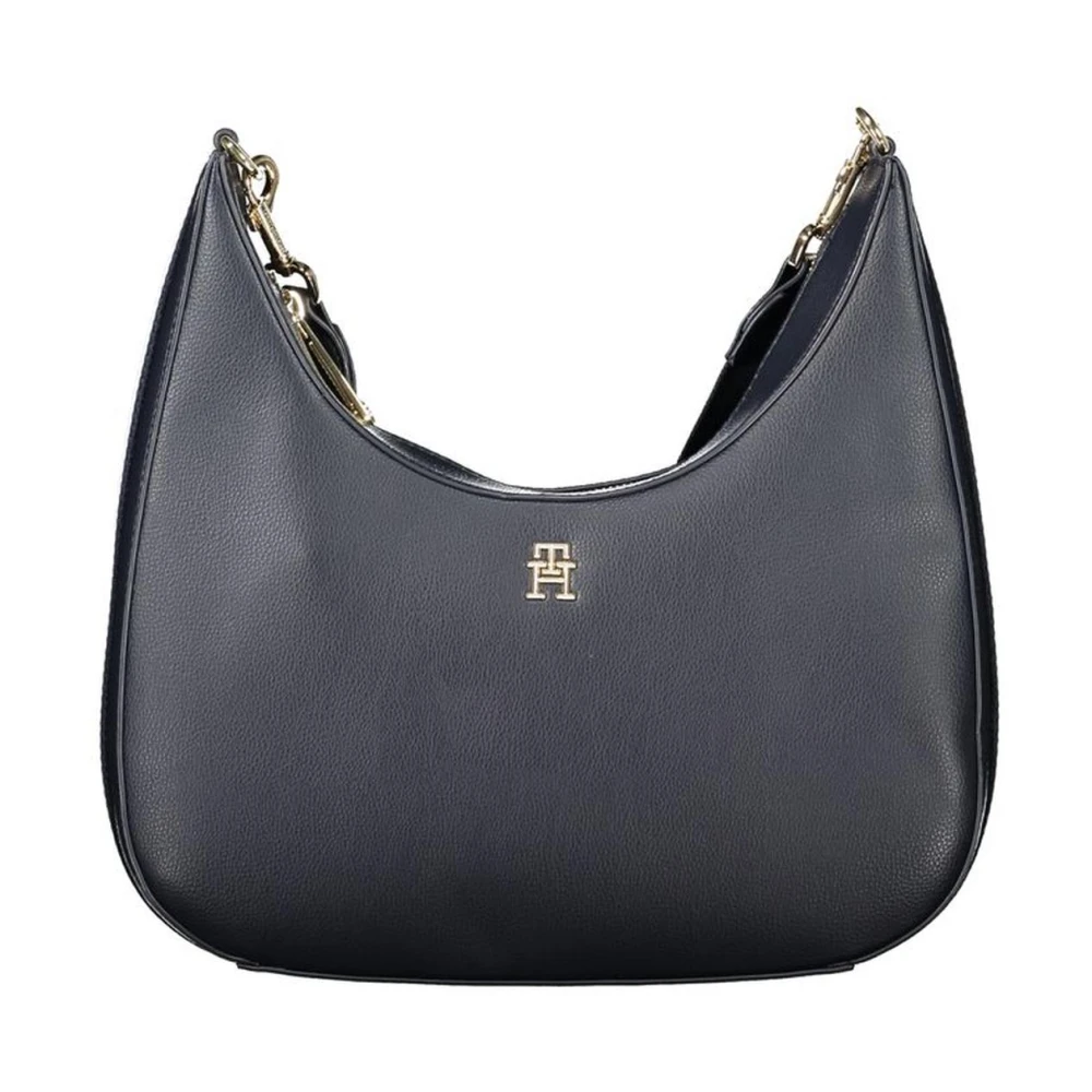Tommy Hilfiger Women's Blue Shoulder Bags, One Size, Adjustable Handbag With Internal Pocket