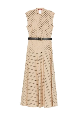 Printed Poplin Shirt Dress