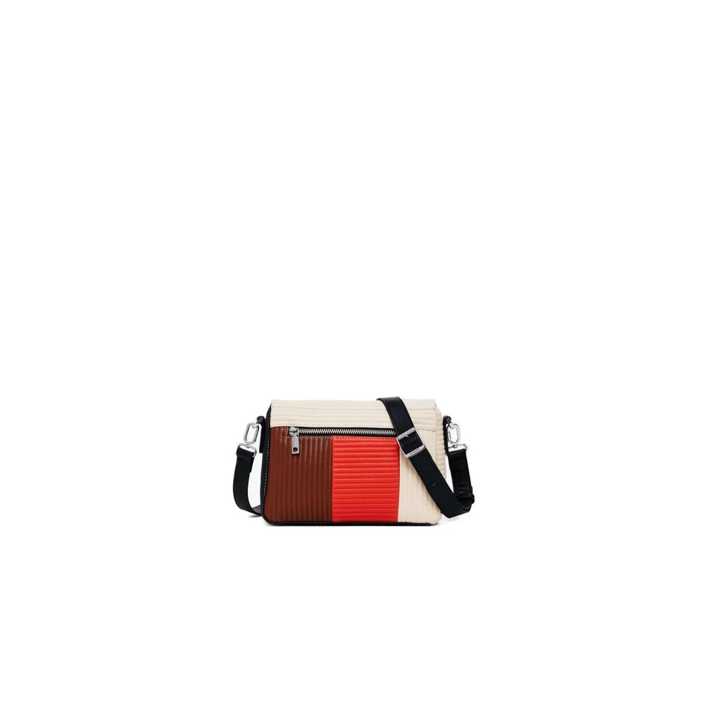 Desigual Stijlvolle Polyethyleen Handtas Dames Collectie Multicolor Dames