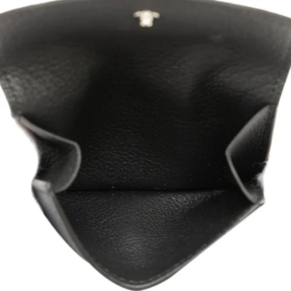 Louis Vuitton Vintage Pre-owned Leather wallets Black Heren