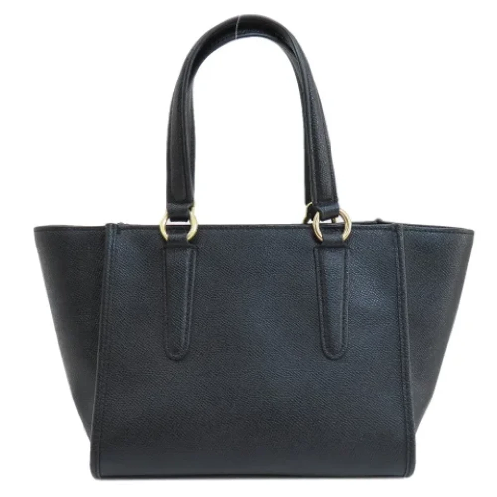 Coach Pre-owned Plastic handbags Black Dames