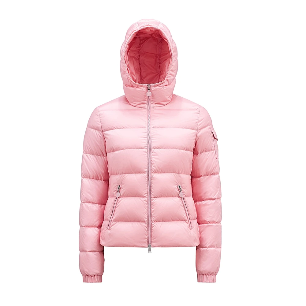 Moncler Stijlvolle Pufferjas Pink Dames