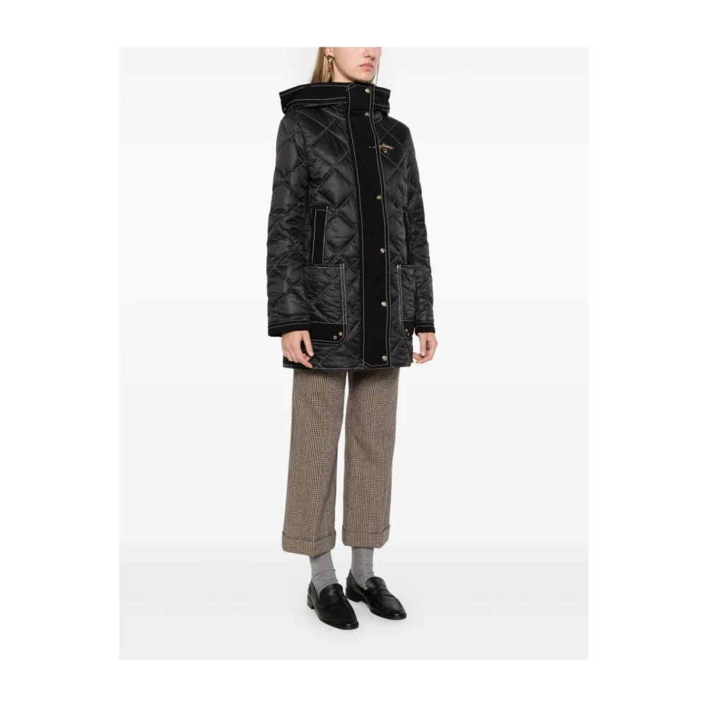 Fay Stijlvolle Parka Jas Black Dames