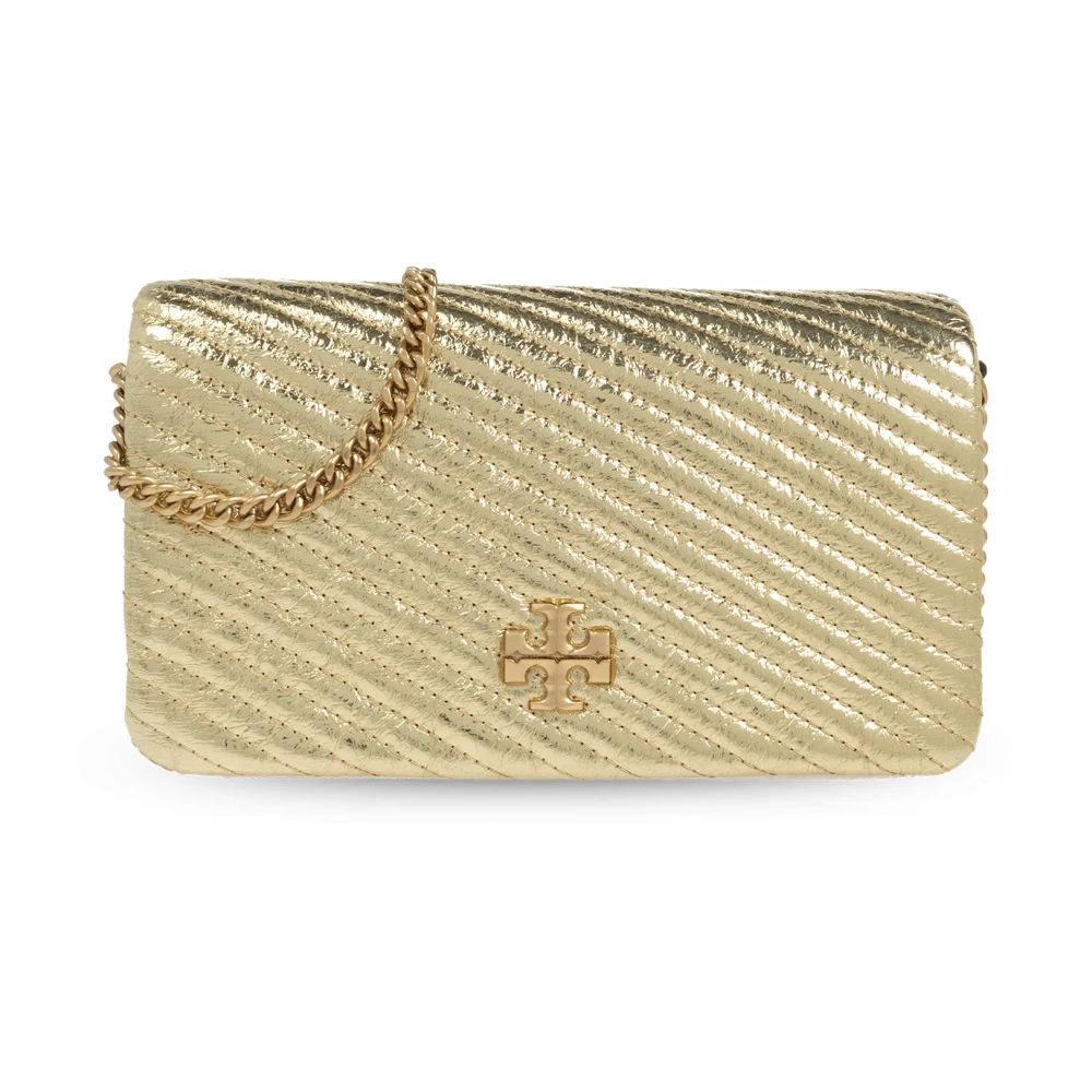 TORY BURCH Portemonnee Kira aan een ketting Yellow Dames