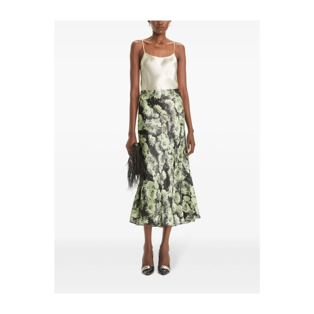 TORY BURCH Groene Rokken voor Vrouwen Multicolor Dames