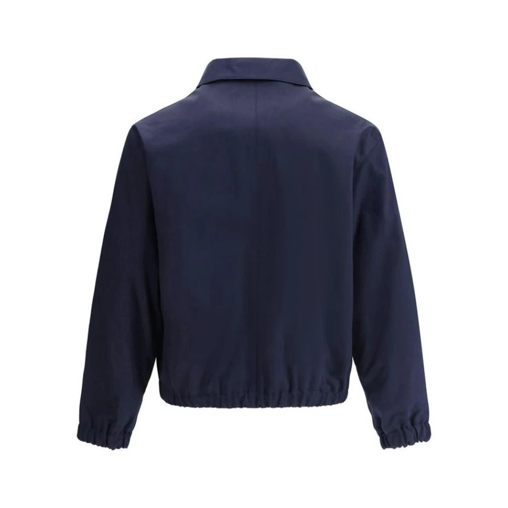Ami Paris Contemporary Katoenen Jas Blue Heren