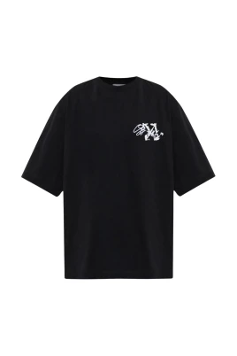 Graffiti Logo Bomull T-shirt