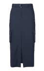 cotton-blend-midi-cargo-skirt