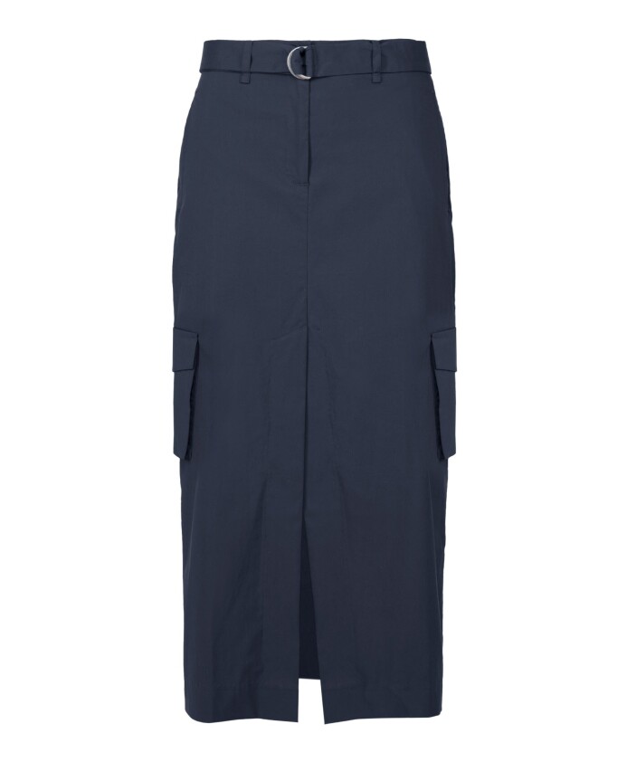 cotton-blend-midi-cargo-skirt