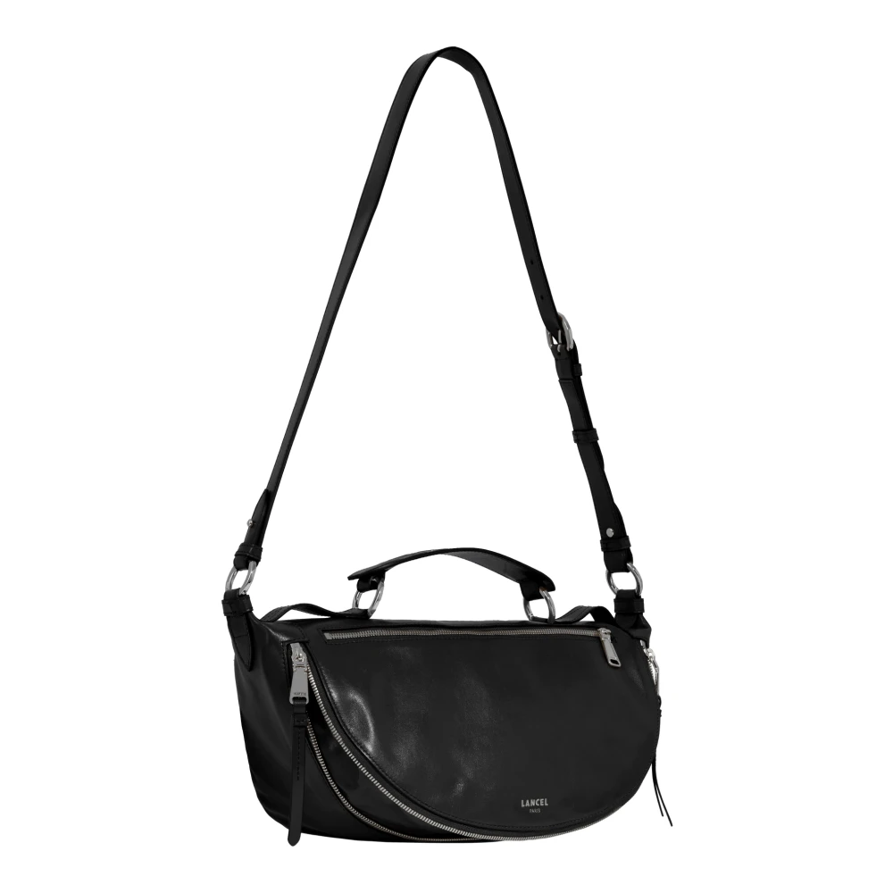 Lancel Origami Schoudertas in Zwart Black Dames