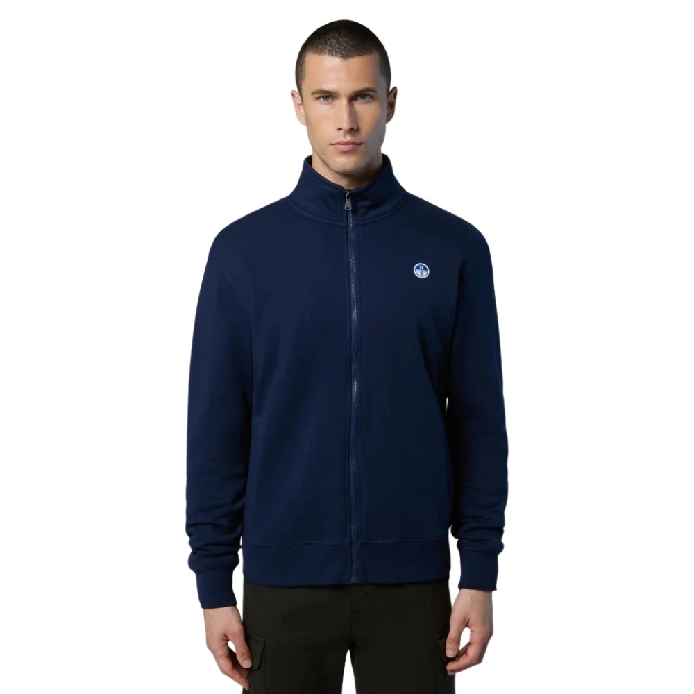 North Sails Men's Blue Zip-Throughs, 3XL, Full-Zip Sweatshirt