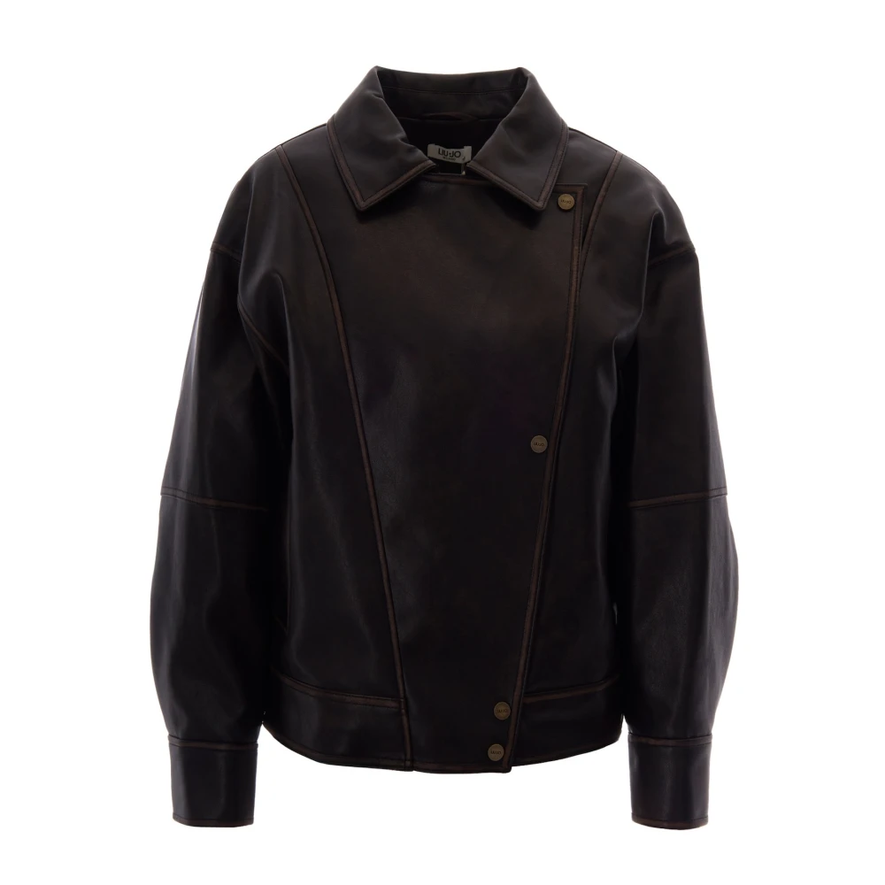 Liu Jo Donna Marrone - Bomber Jacket - Jackets - Xs