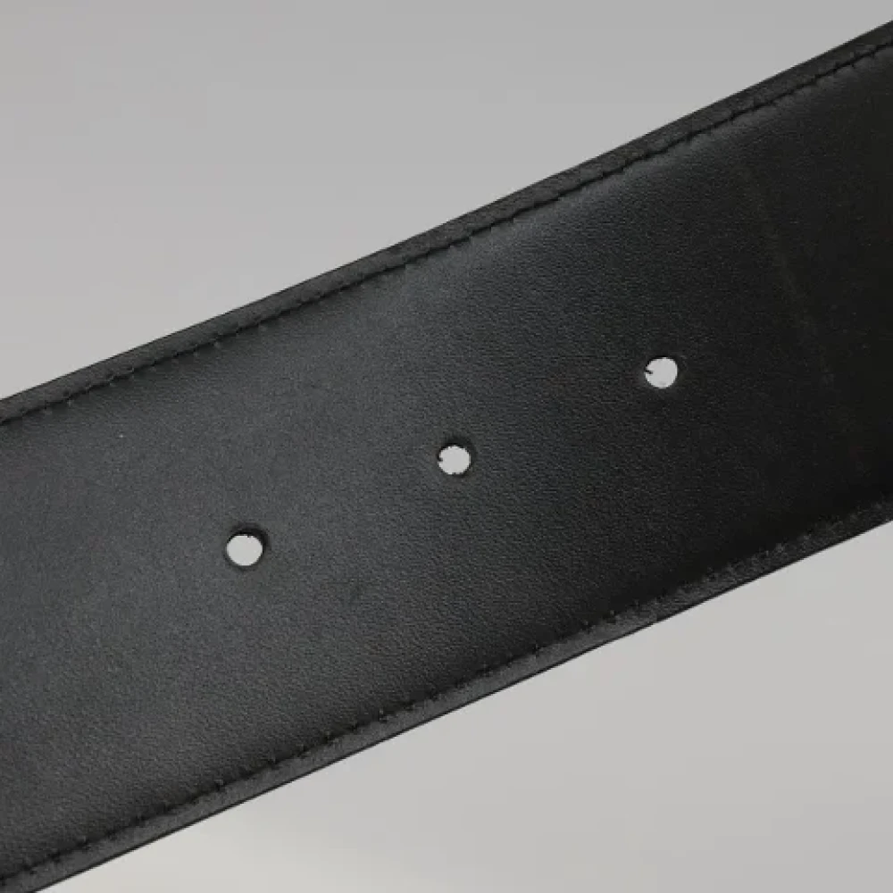 Cartier Vintage Pre-owned Leather belts Black Dames