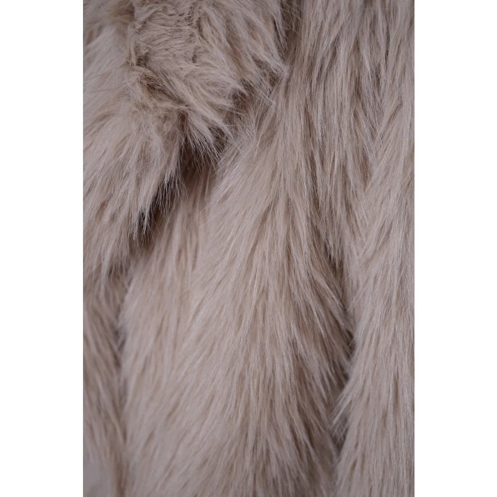 Weili Zheng Stijlvolle Jassen Collectie Beige Dames