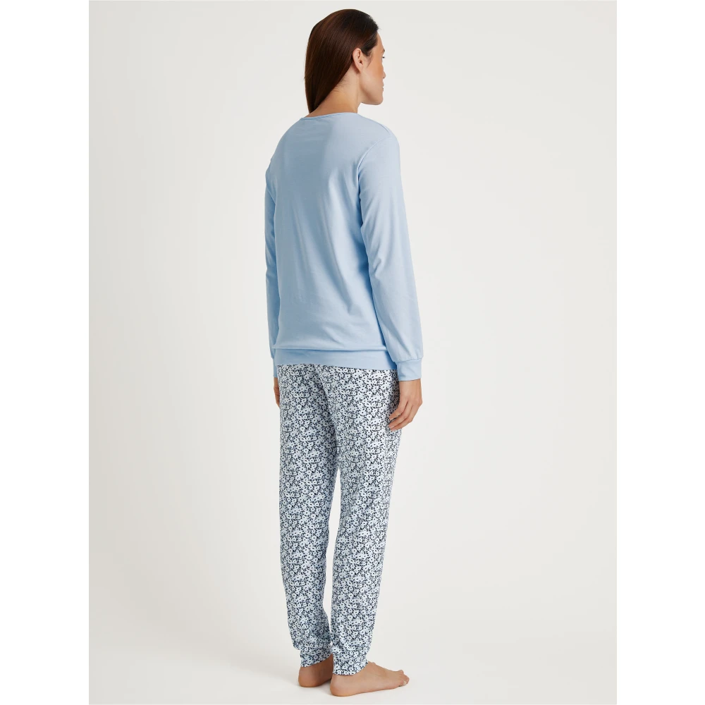 CALIDA Arctic Ice Sweet Dreams Pyjama Blue Dames