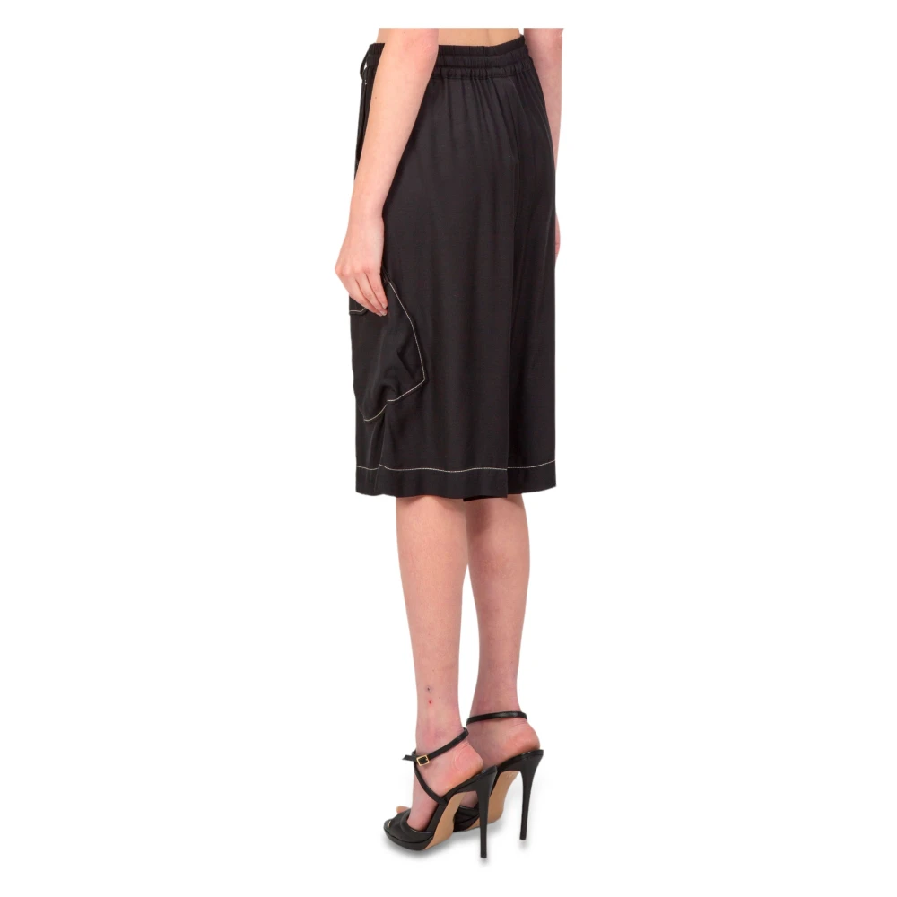 pinko Cargo Shorts in Z99 Black Dames