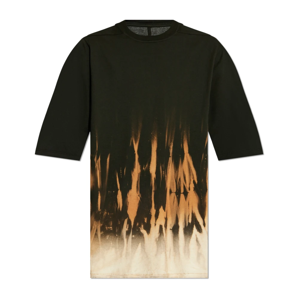 Rick Owens T-shirt Jumbo Black Heren