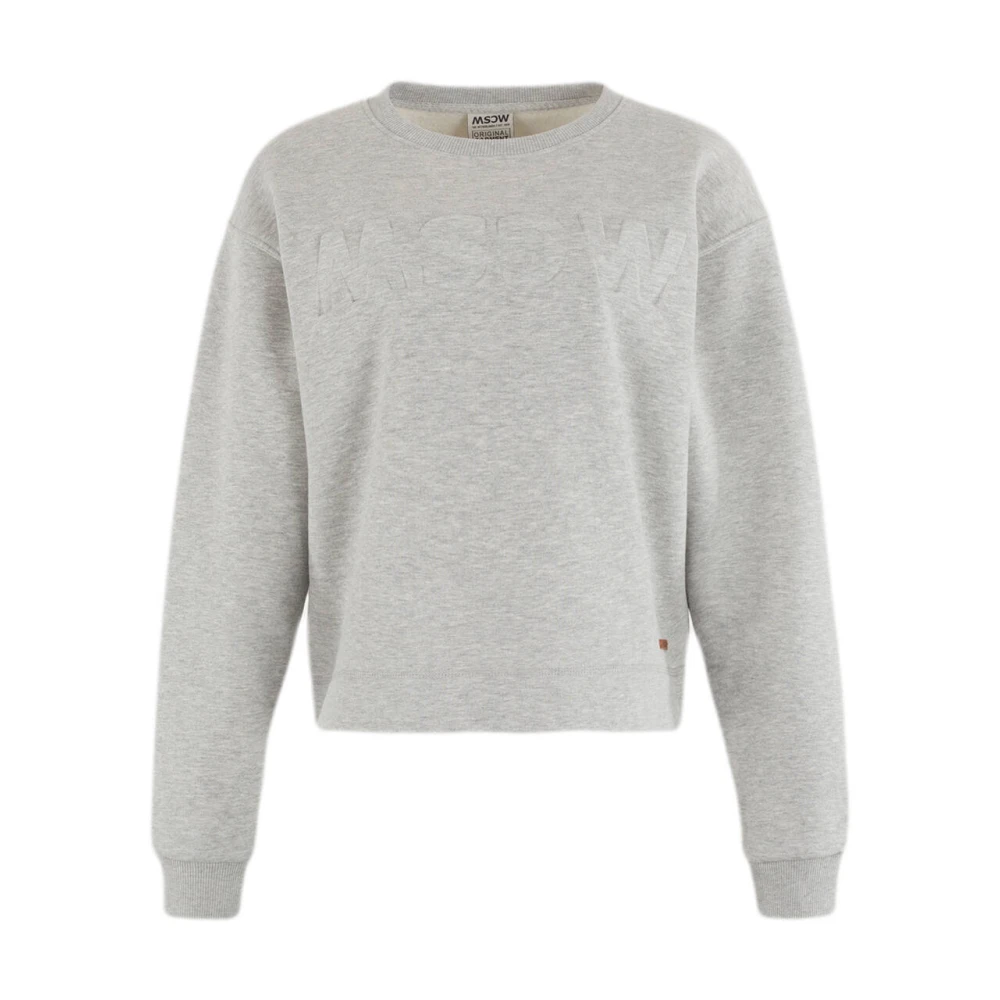 Moscow Logo Sweater Gray Dames