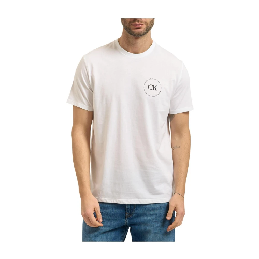 Calvin Klein Men's White T-Shirts - T-Shirts - 2XL - Tops