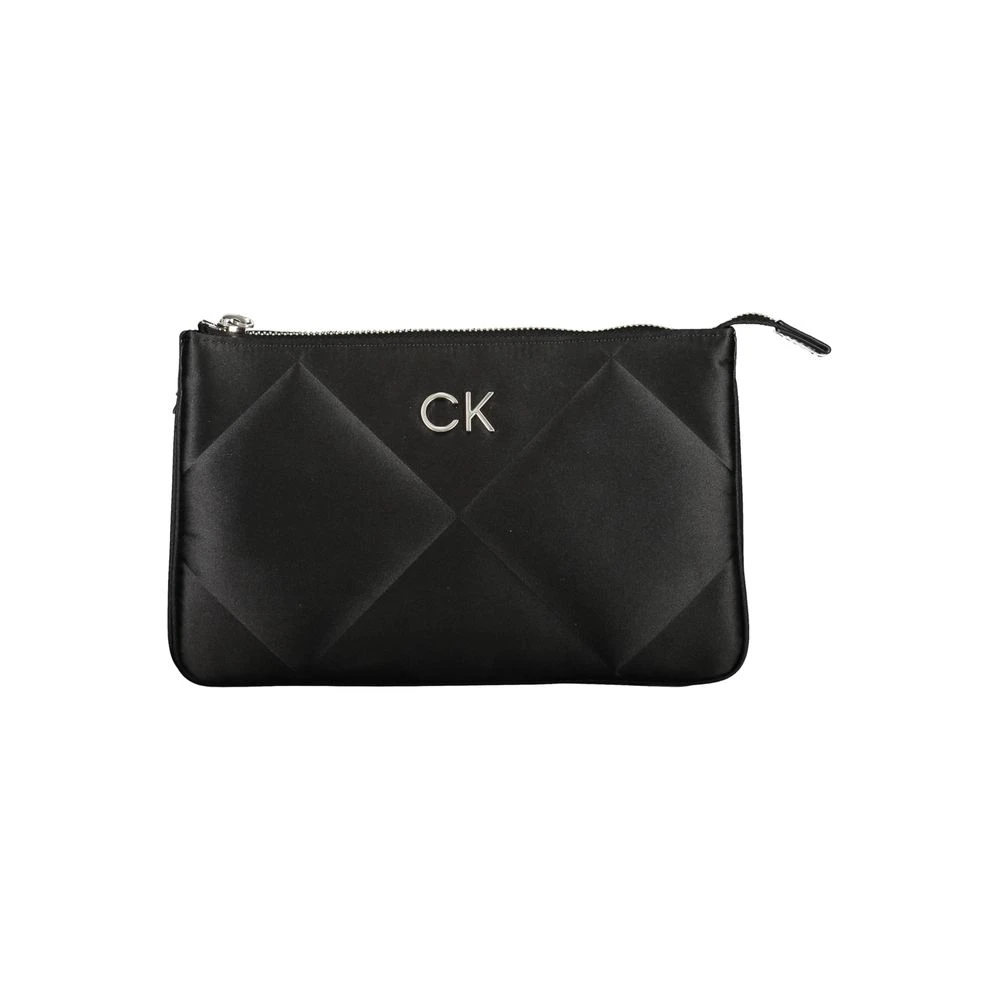Calvin Klein Women's Black Polyester Shoulder Bag - Cross Body Bags - One Size- Bags