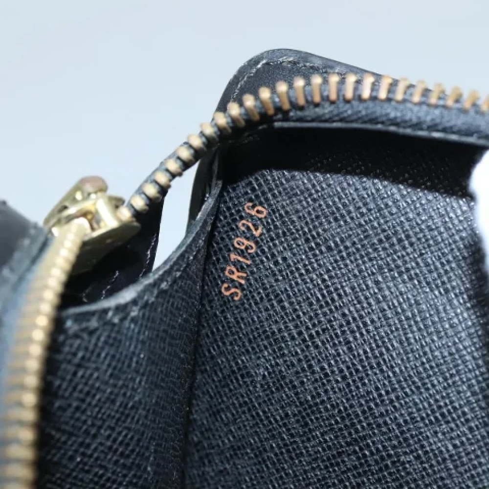 Louis Vuitton Vintage Pre-owned Leather clutches Black Dames