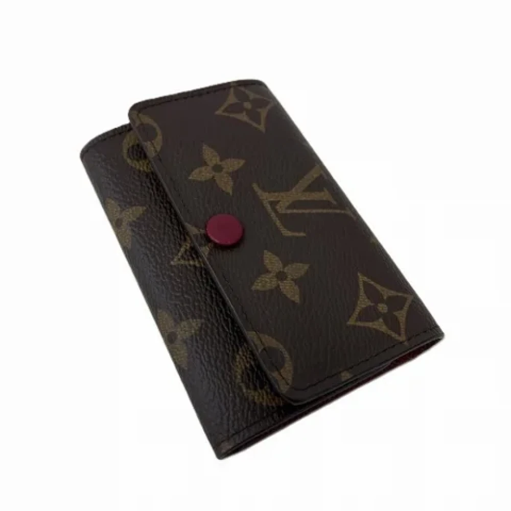 Louis Vuitton Vintage Pre-owned Fabric key-holders Brown Dames