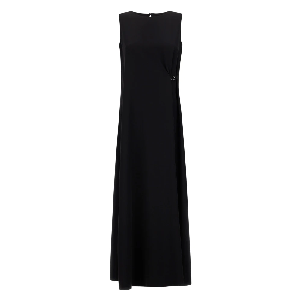 Herno Mujer Negro Vestidos, Talla: S