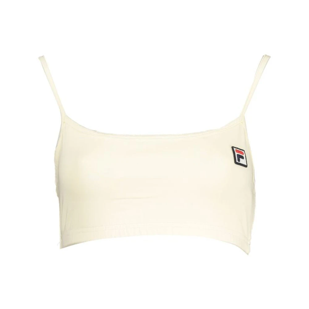 Fila Women's White Linfen Top - Sleeveless Tops - Xs- Tops