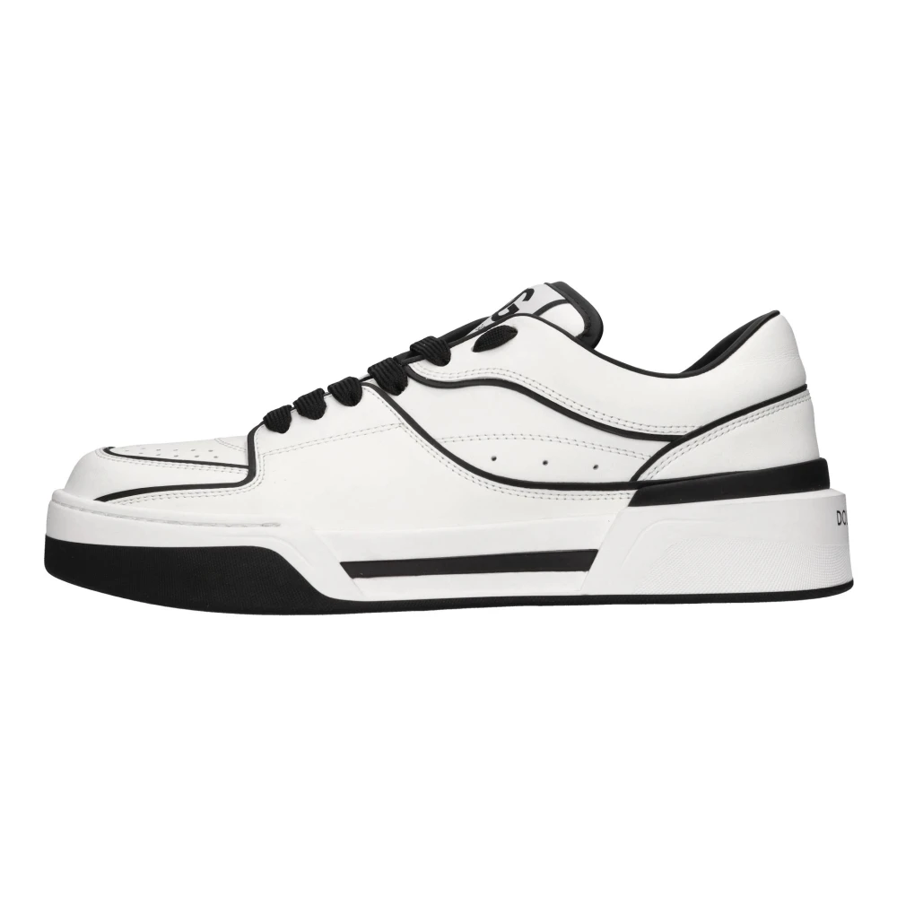 Dolce & Gabbana New Roma Sneaker Heren Schoenen Wit