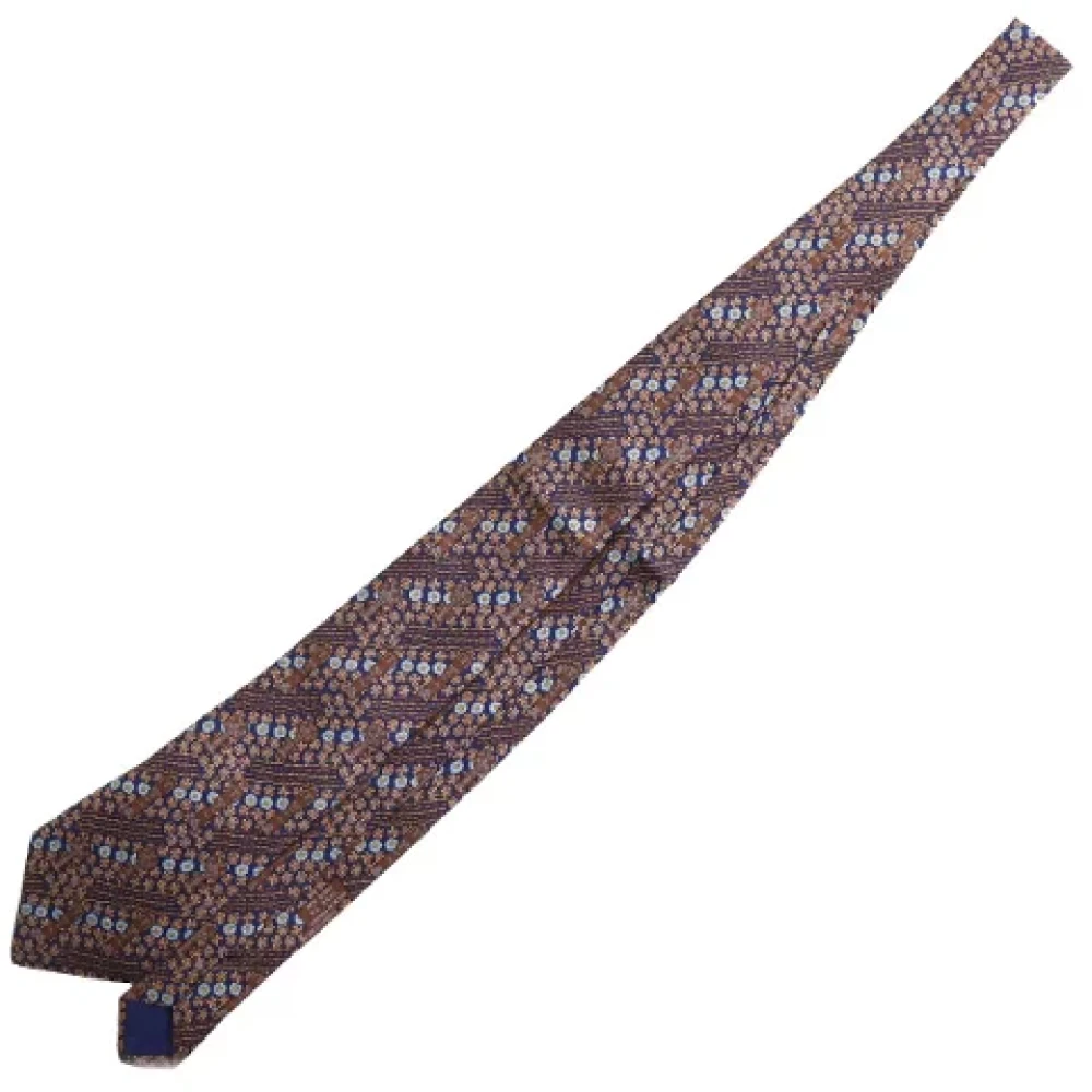 Hermès Vintage Pre-owned Canvas home-office Blue Heren