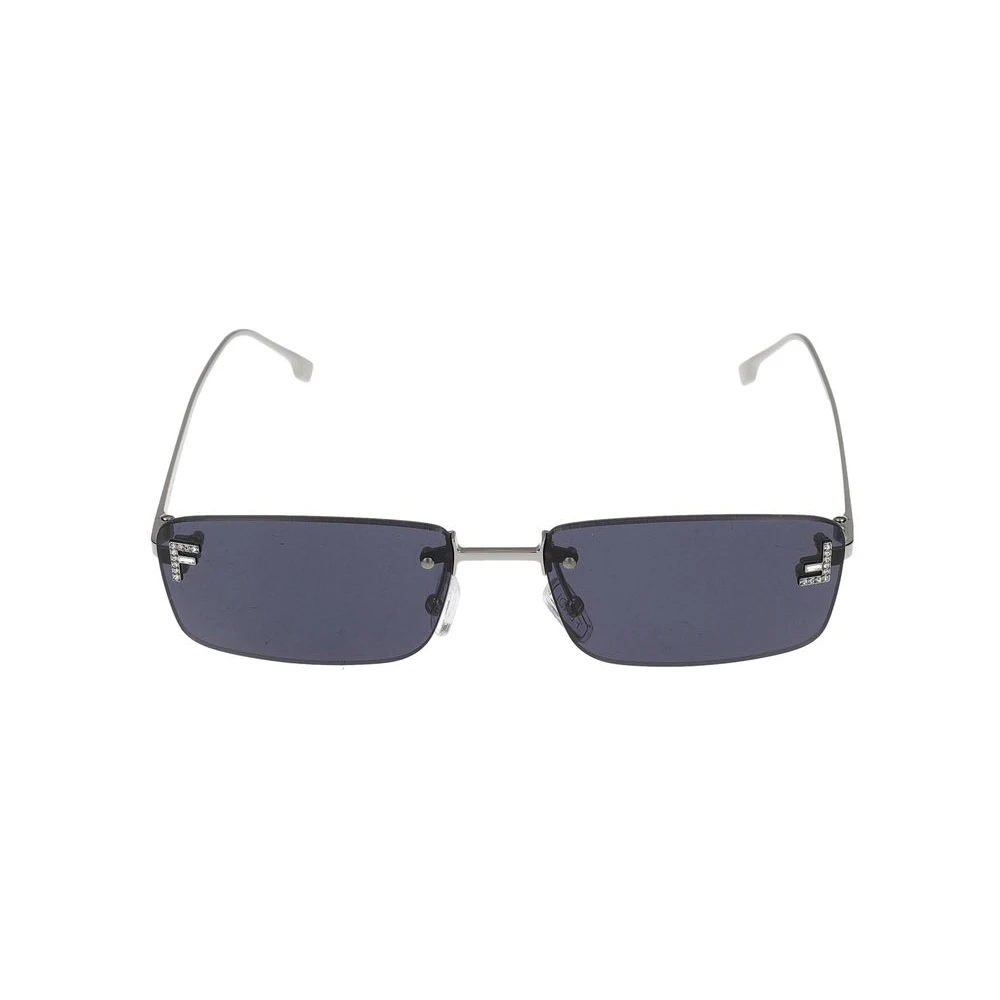 Fendi Unisex Gray Sunglasses, 54 Mm, First Crystal Sunglasses