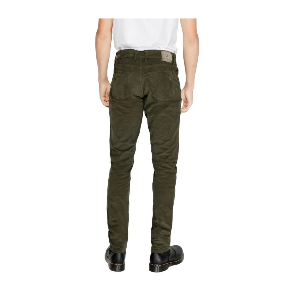 Jeckerson Stretch Katoenmix Herenbroeken Collectie Green Heren