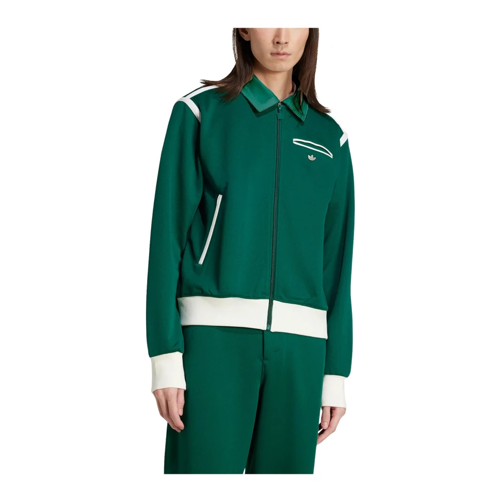Adidas Men's Green Training Jackets, M, Premium Track Top