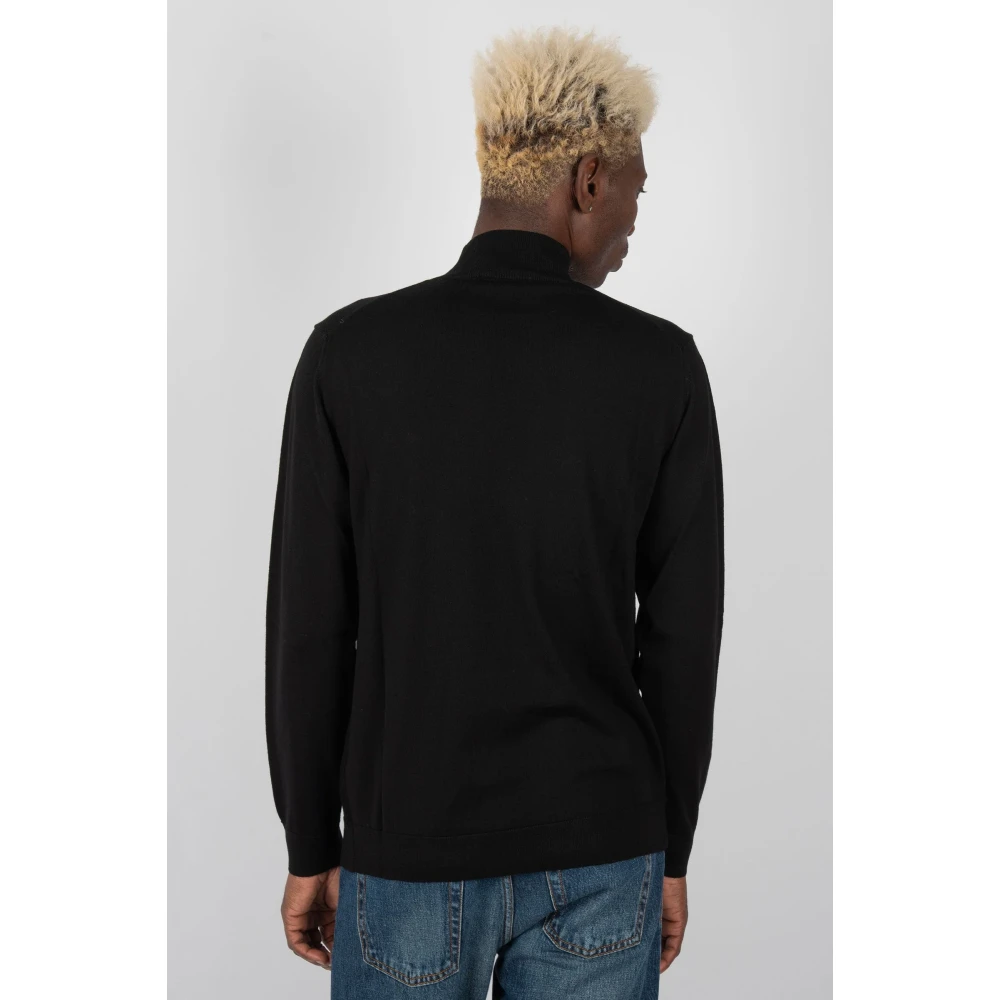 Daniele Fiesoli Zwarte Sweaters voor Mannen Black Heren