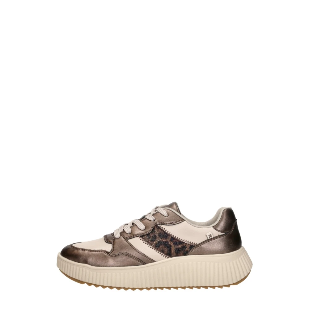 Rieker Sneakers Laag Dames Schoenen Veelkleurig Multicolor