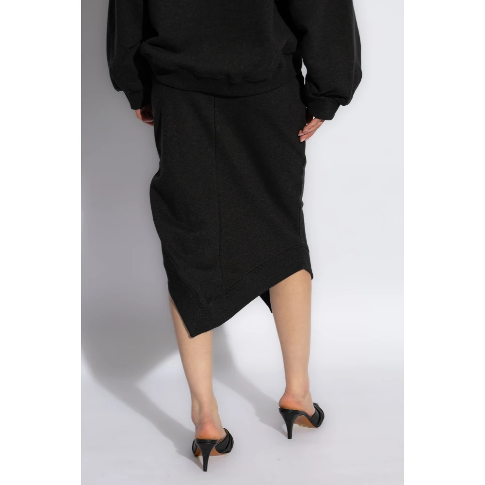 The Attico Rok met logo Black Dames