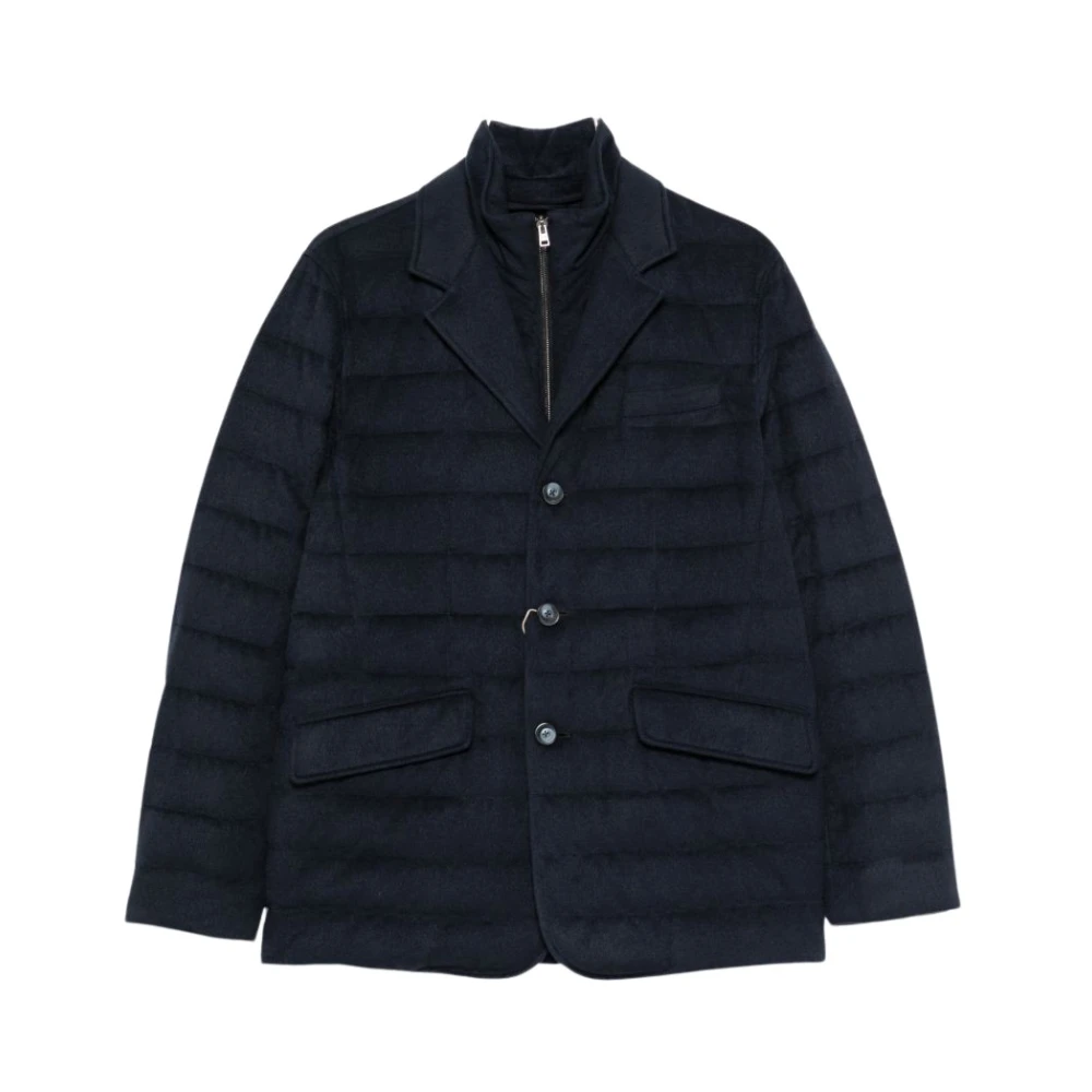 Herno , Winter Jackets, Male, Blue, S, Jackets Navy