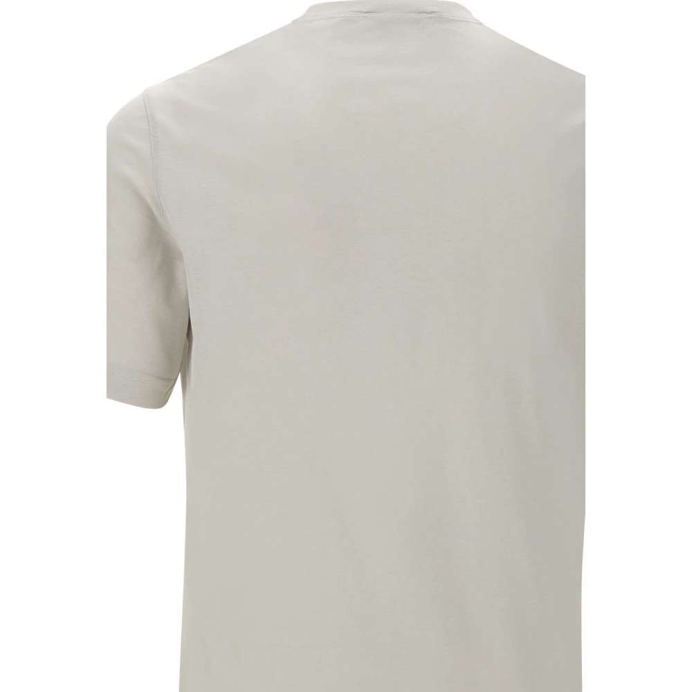 Filippo De Laurentiis Jerlux Katoenen T-shirt Ivoor Ronde Hals Beige Heren