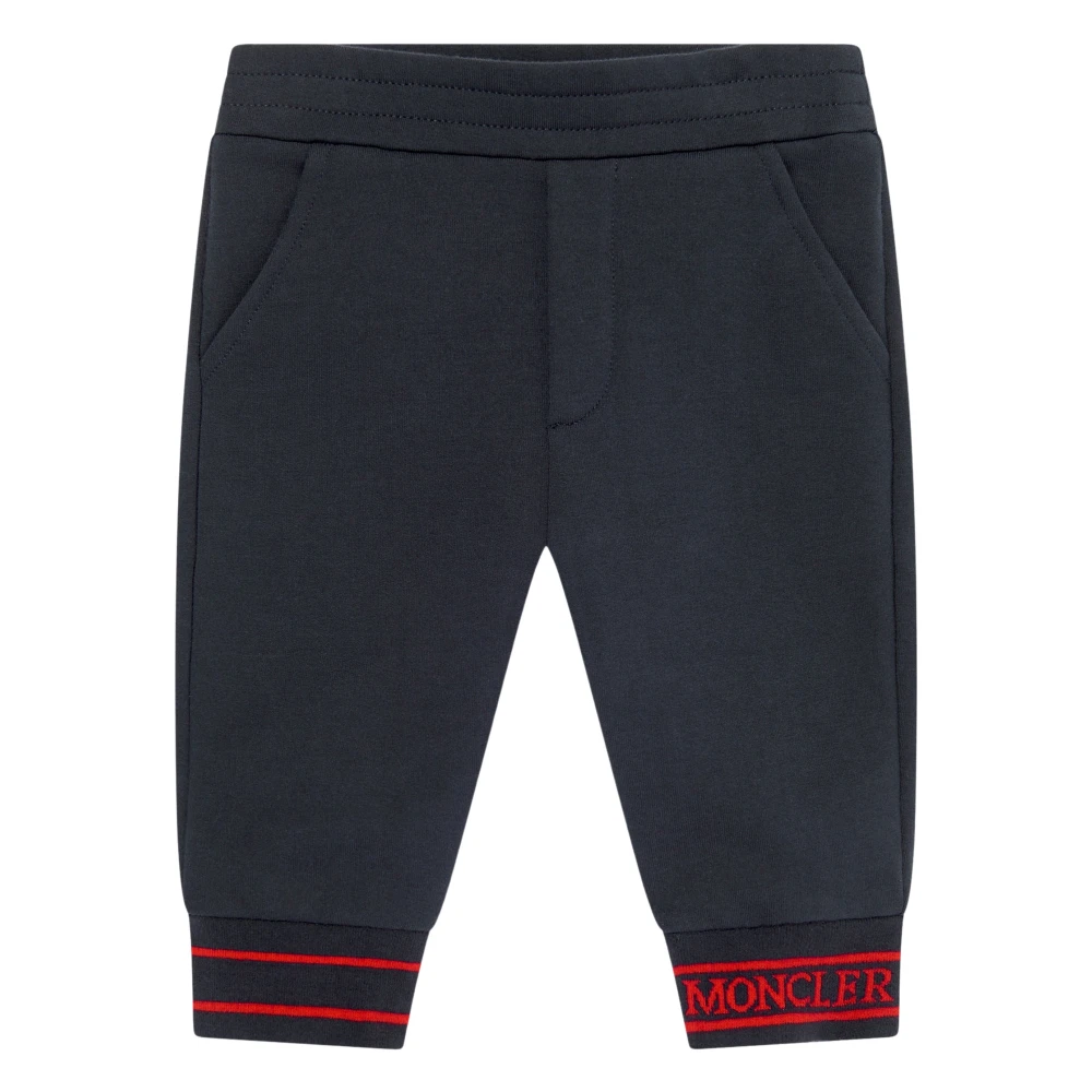Moncler Boys Blue Sweatpants, 3 Y, Logo Joggers