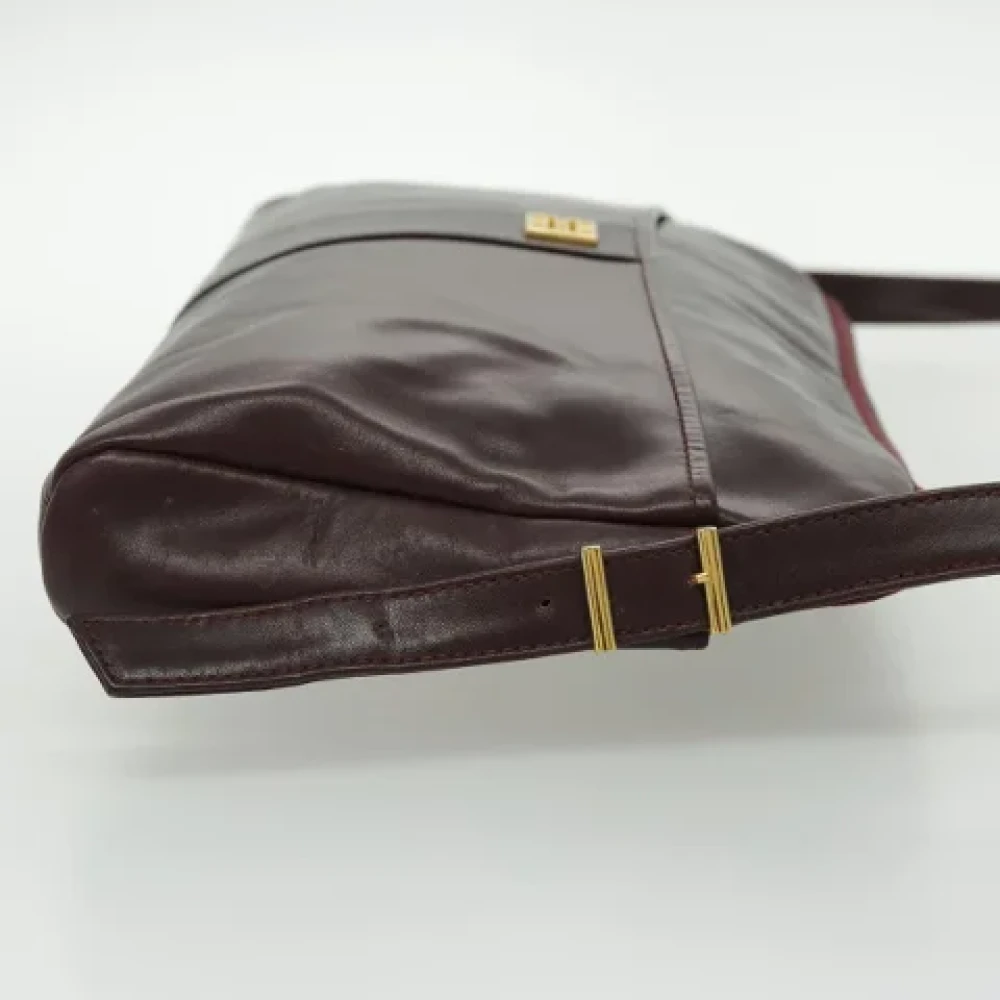 Givenchy Pre-owned Leather shoulder-bags Red Dames
