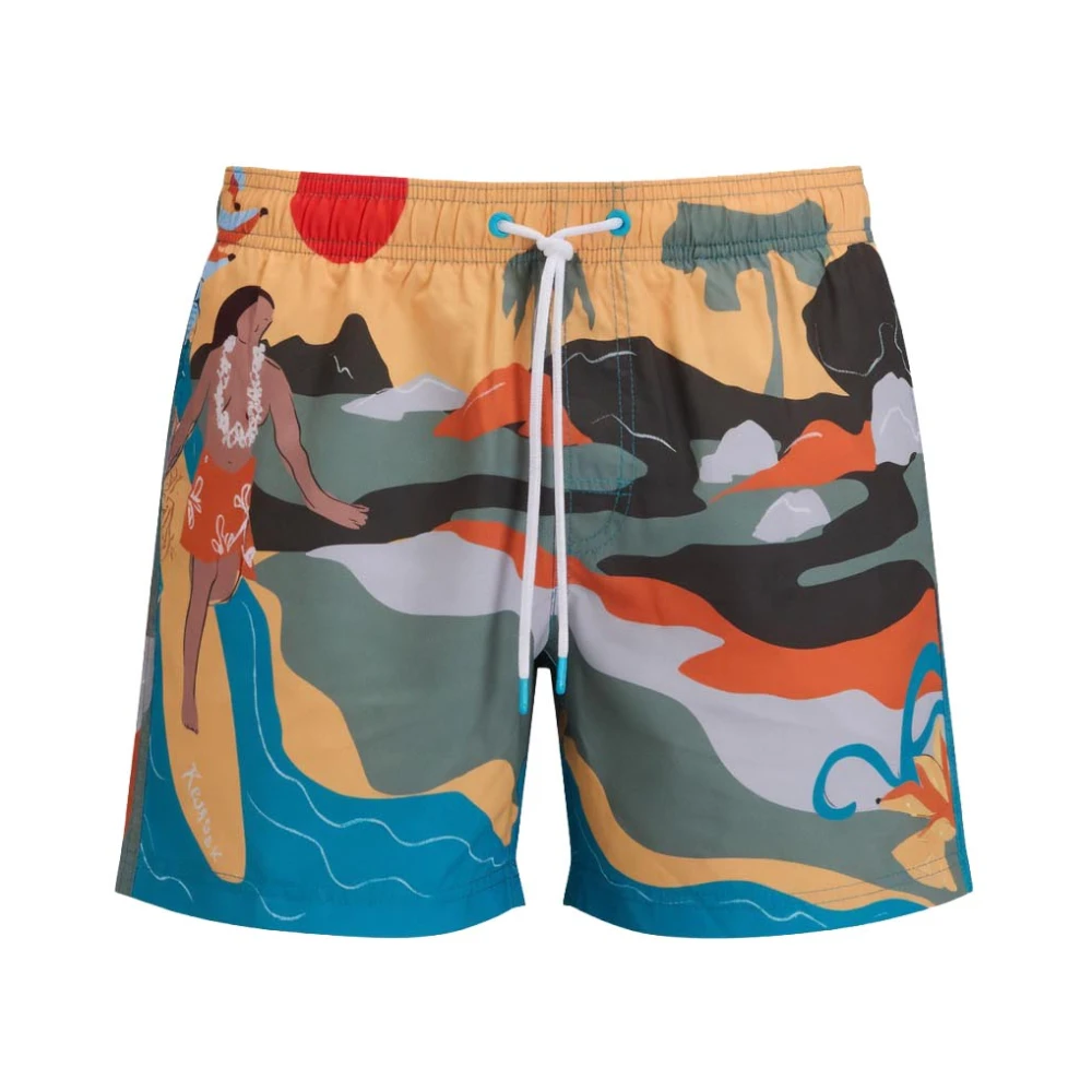 Sundek Herren Multicolor Bademode, Mehrfarbig, Mgröße: